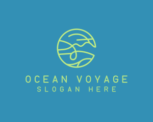 Ocean Summer Sea logo design