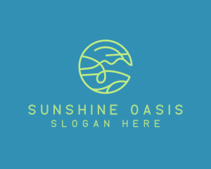 Ocean Summer Sea logo design