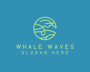 Ocean Summer Sea logo design