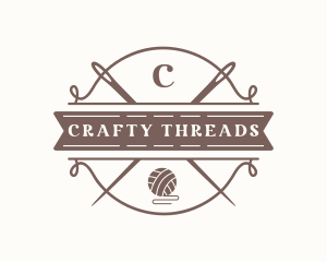 Sewing Needle Thread logo design