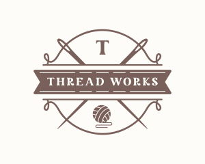 Sewing Needle Thread logo design