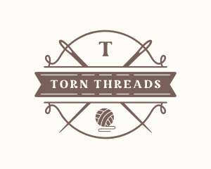 Sewing Needle Thread logo design