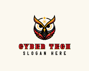 Cyber - Owl Cyber Gaming logo design