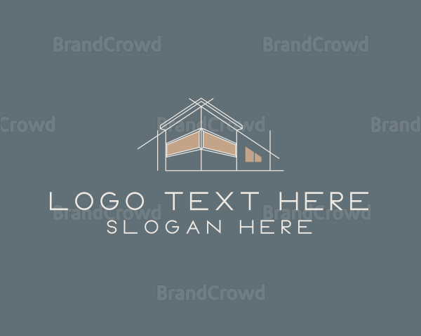 House Building Architect Logo