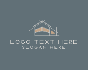 House Building Architect logo design