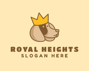 Royal Crown Puppy Vet logo design