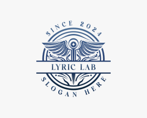 Medical Caduceus Hospital logo design