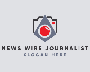 Journalist - Media Journalist Camera logo design