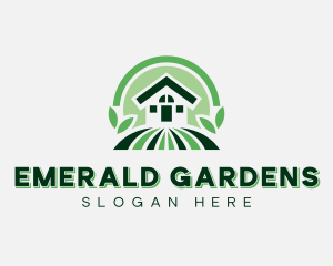 Landscaping Farm Barn logo design