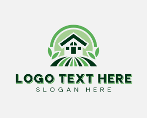 Leaf - Landscaping Farm Barn logo design