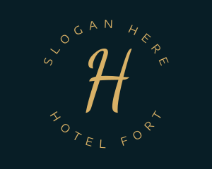 Elegant Boutique Hotel logo design