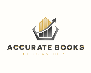 Bookkeeper - Graph Analytics Investor logo design