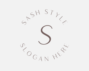 Minimalist Elegant Fashion logo design