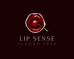 Sexy Cherry Lips logo design