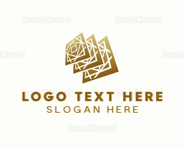 Flooring Tiles Decor Logo