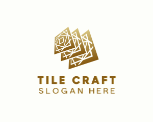 Flooring Tiles Decor logo design