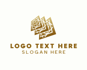 Paver - Flooring Tiles Decor logo design