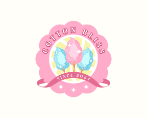 Sweet Cotton Candy logo design