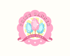 Sweet Cotton Candy logo design