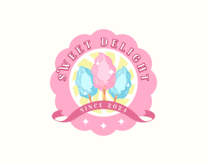 Sweet Cotton Candy logo design