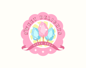 Sweet Cotton Candy logo design