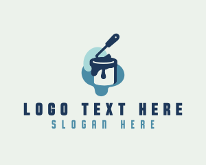 Roller - Paint Roller House Maintenance logo design