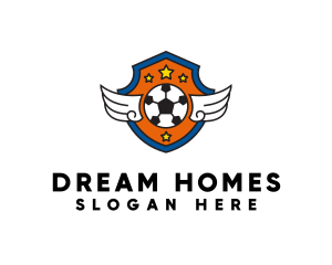 Soccer Team Shield Logo