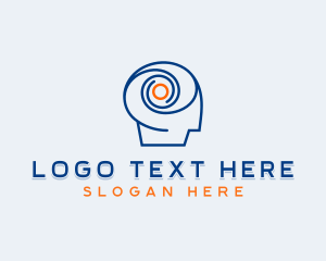 Brain - Digital Artificial Intelligence logo design