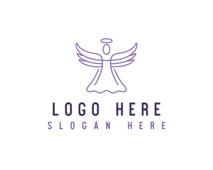 Holy Angel Wing  Logo