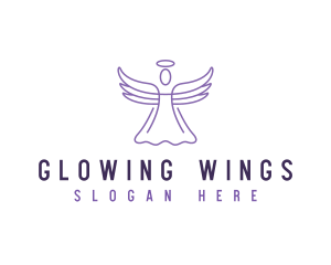 Holy Angel Wing  logo design