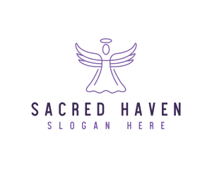 Holy - Holy Angel Wing logo design