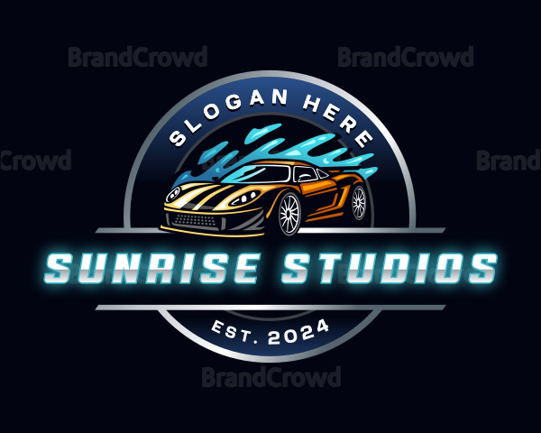 Car Wash Automotive Logo