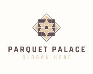 Parquet - Floor Pavement Pattern logo design