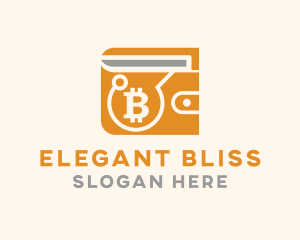 Procurement-consultant - Bitcoin Crypto Wallet logo design
