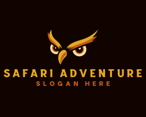 Owl Eyes Safari logo design