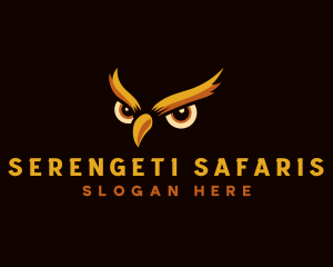 Owl Eyes Safari logo design