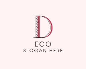 Beauty Shop - Brand Firm Letter D logo design