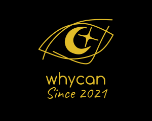 Mythology - Mystical Eye Moon logo design