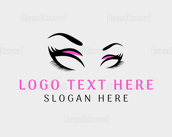 Beauty Eyelashes Salon Logo