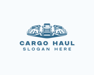 Truck Logistics Vehicle logo design