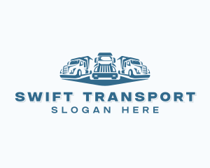 Truck Logistics Vehicle logo design