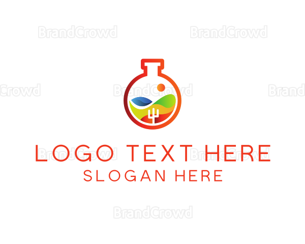 Gradient Lab Flask Logo