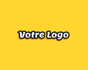 Cute - Playful Cartoon Wordmark logo design
