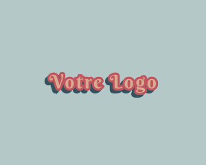 Multicolor - Feminine Pop Script logo design