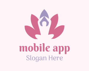 Feminine Lotus Yoga Massage   Logo