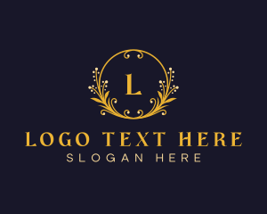 Organic - Elegant Floral Boutique logo design