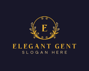 Elegant Floral Boutique logo design