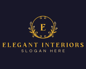 Elegant Floral Boutique logo design