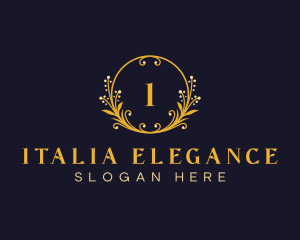 Elegant Floral Boutique logo design