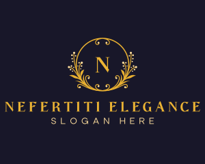 Elegant Floral Boutique logo design